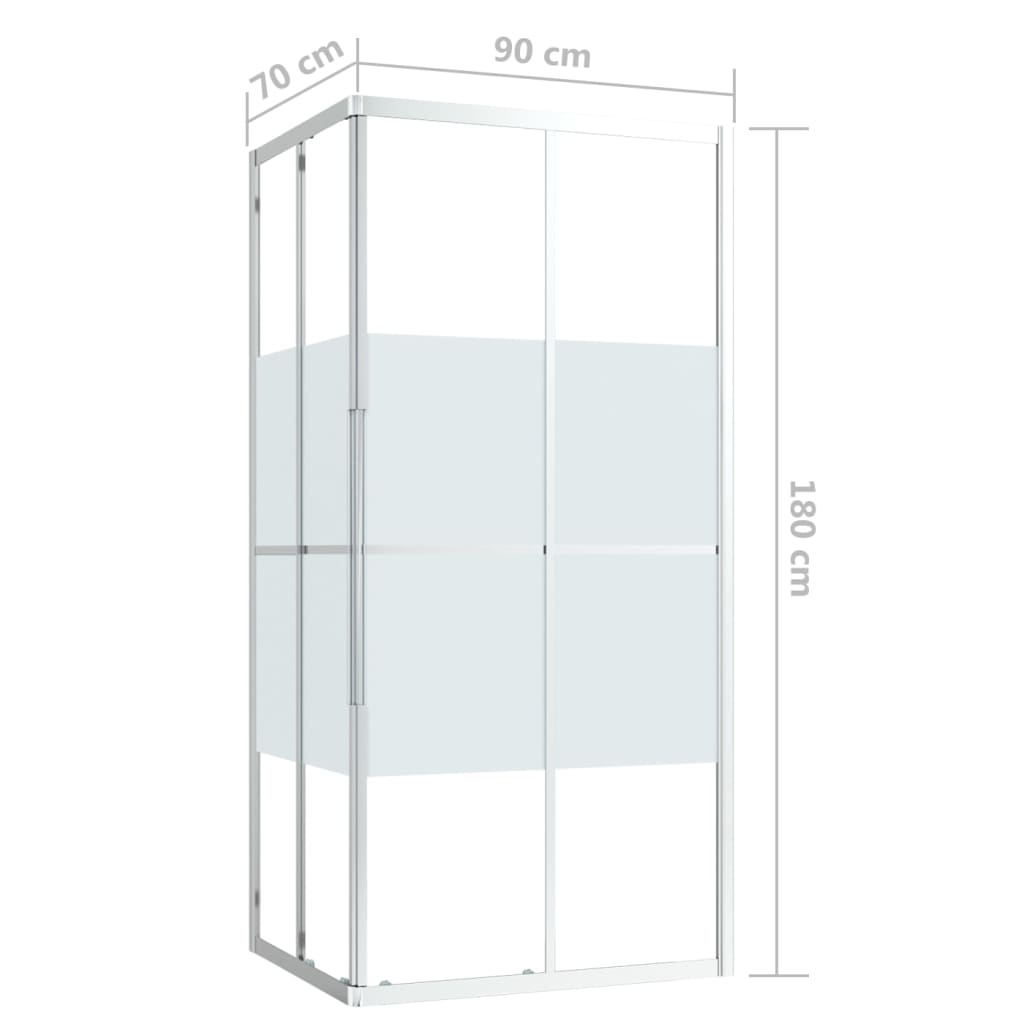 Douchecabine 70x70x180 cm ESG