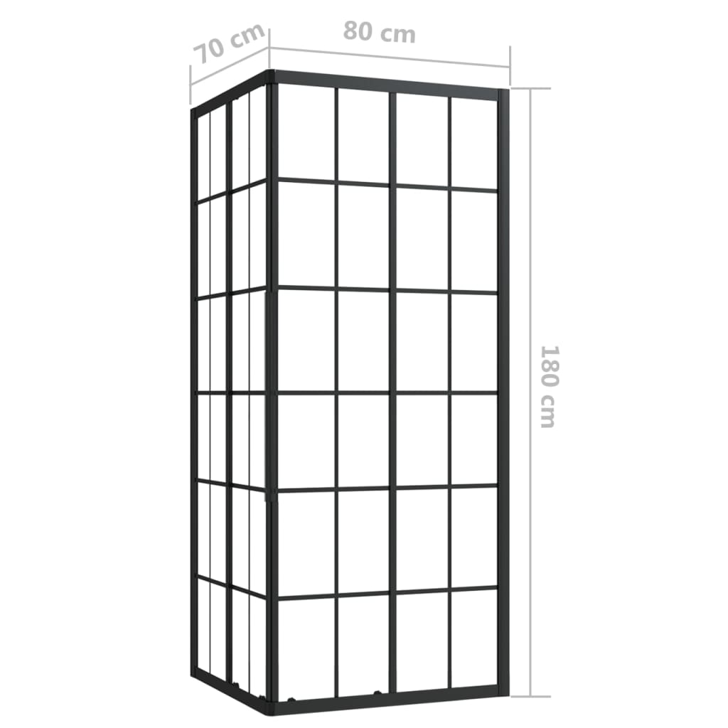 Douchecabine 70x70x180 cm ESG