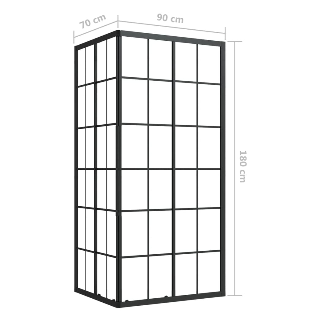 Douchecabine 70x70x180 cm ESG