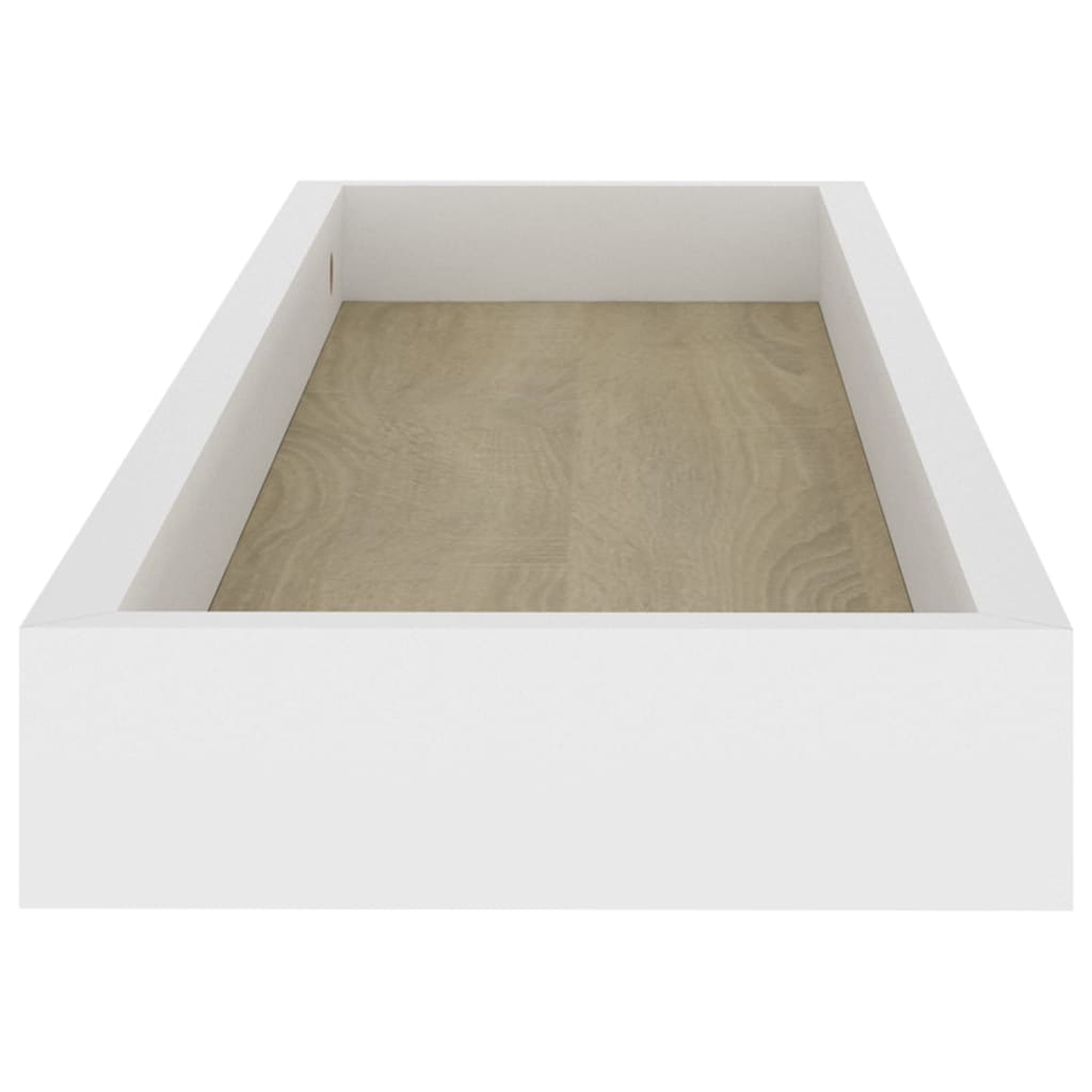 Wandschappen 2 st Loggia 80x15x4 cm MDF