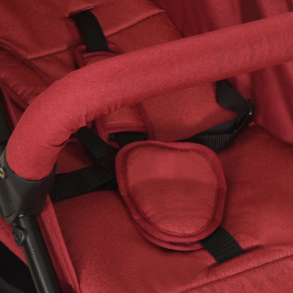 Kinderwagen staal antracietkleurig