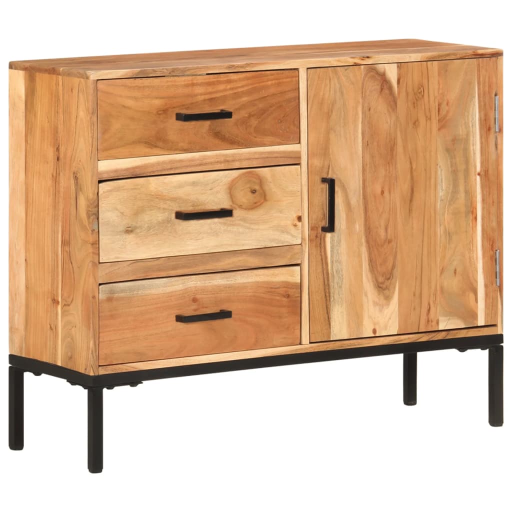 Dressoir 88x30x73 cm massief gerecycled hout