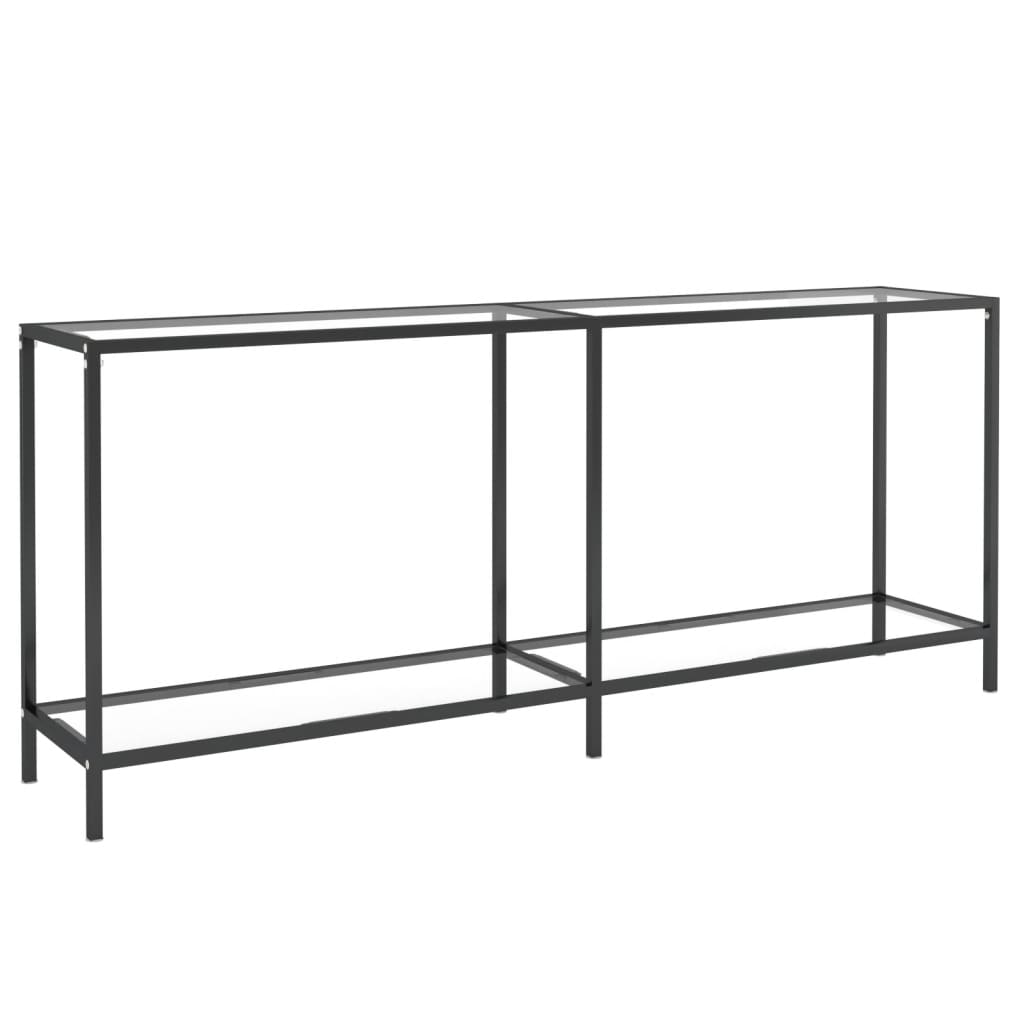 Wandtafel 160x35x75,5 cm gehard glas