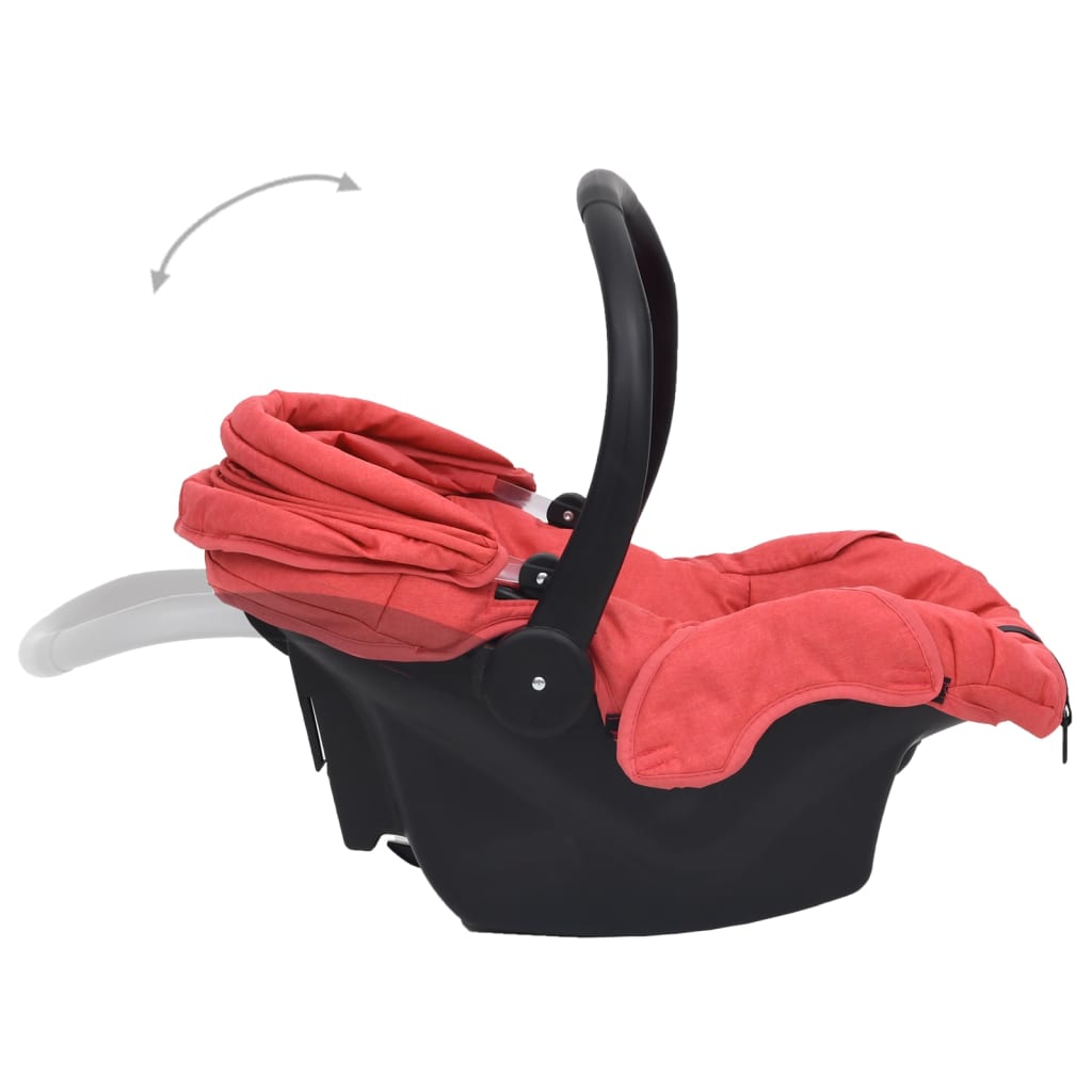 Babyautostoel 42x65x57 cm rood