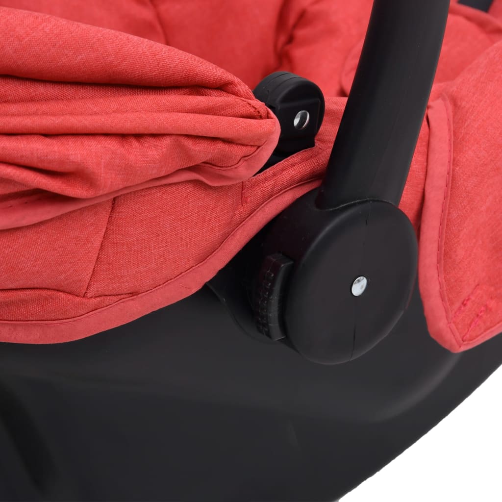 Babyautostoel 42x65x57 cm rood