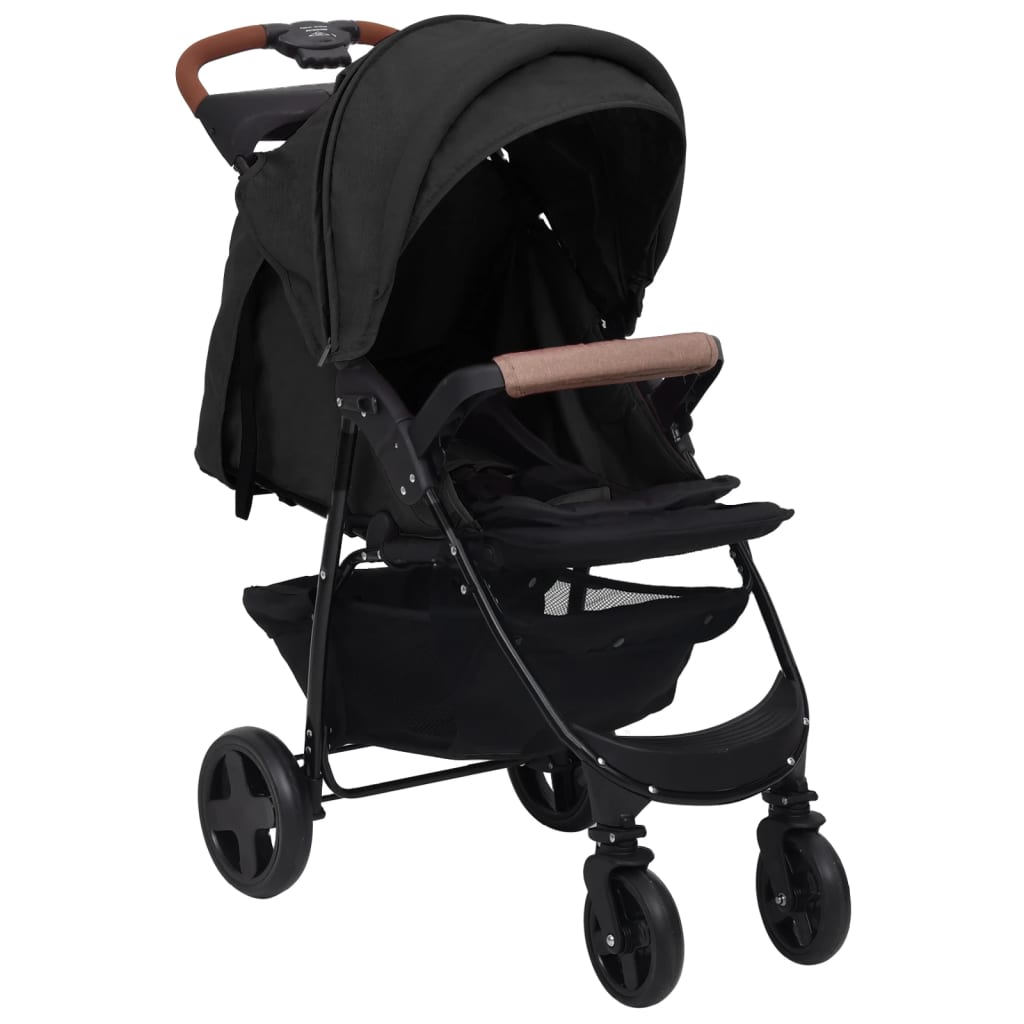 Kinderwagen 3-in-1 staal