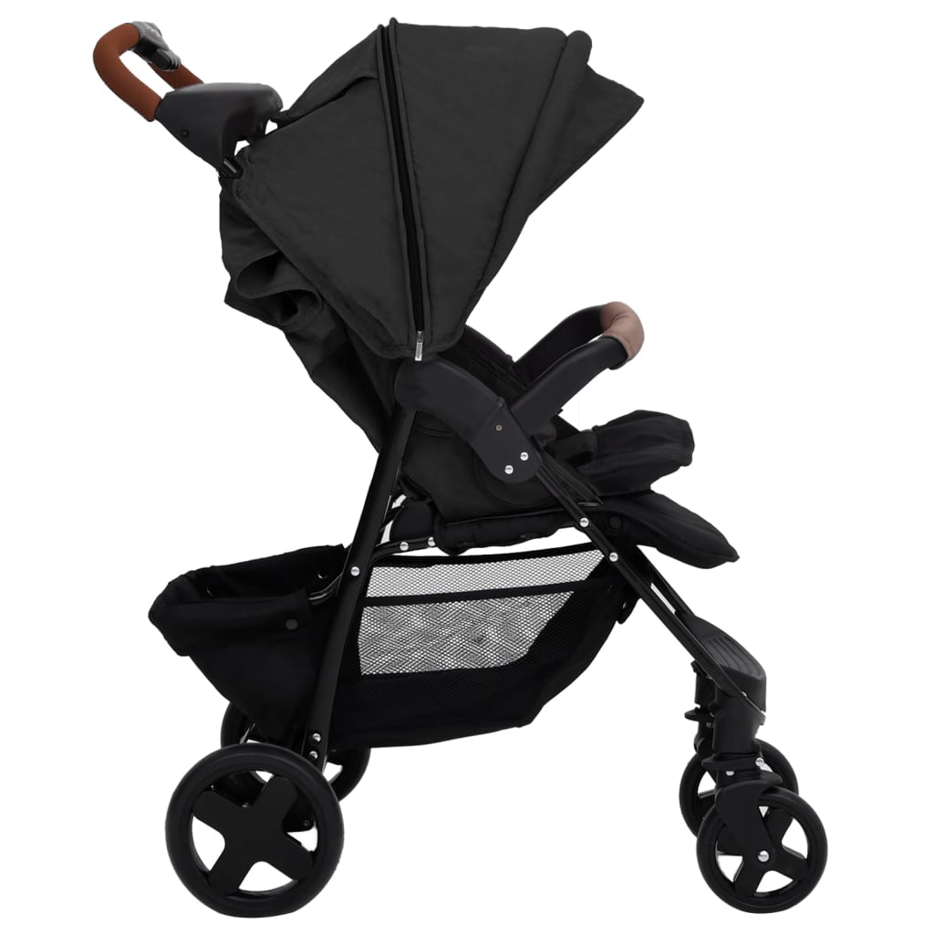 Kinderwagen 3-in-1 staal