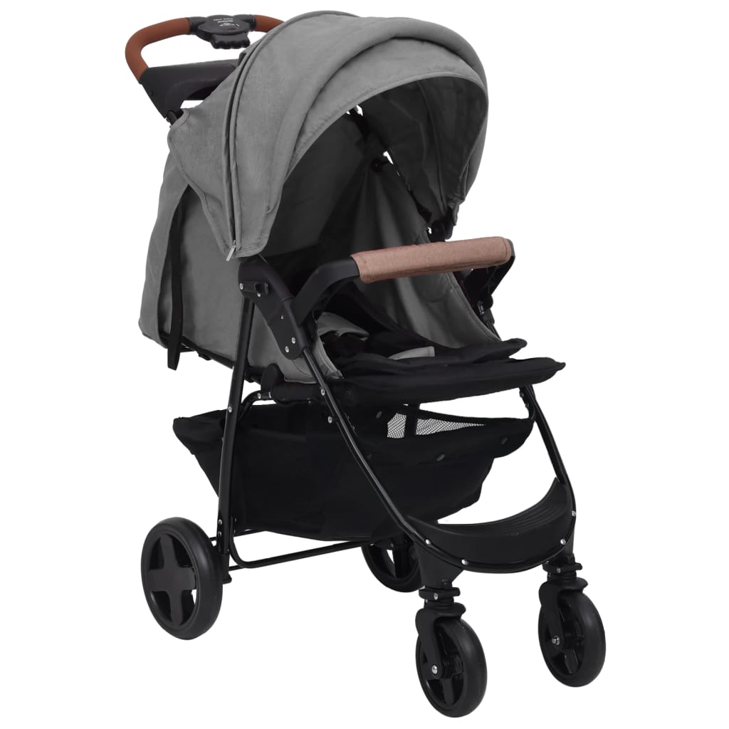 Kinderwagen 3-in-1 staal