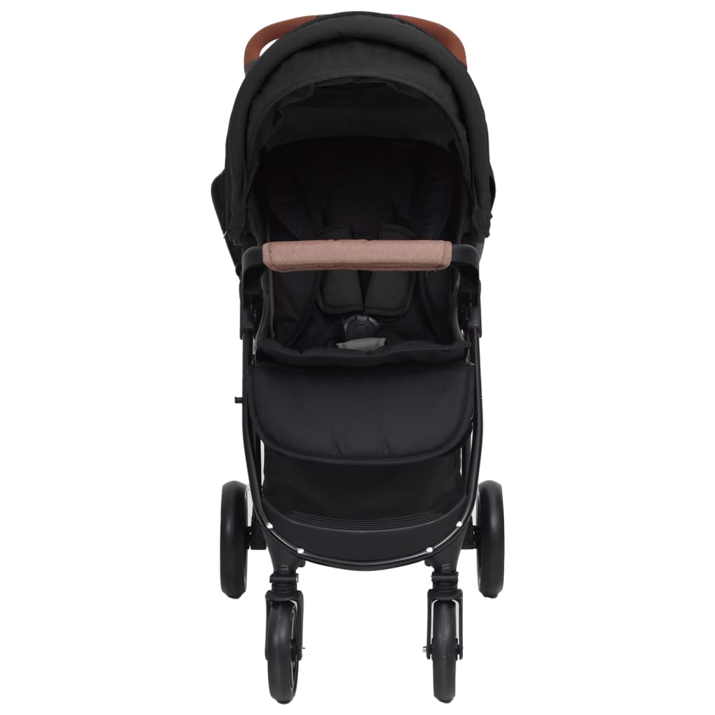 Kinderwagen 3-in-1 staal