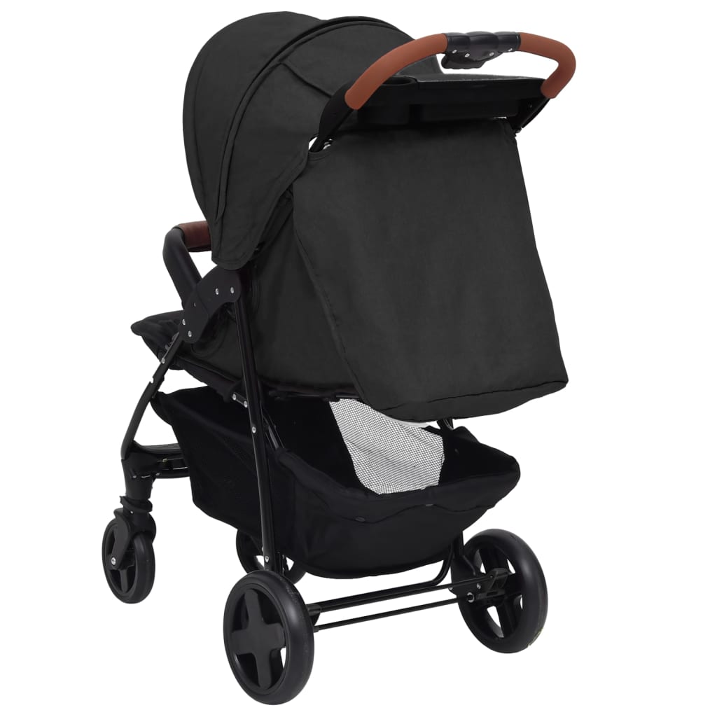 Kinderwagen 3-in-1 staal