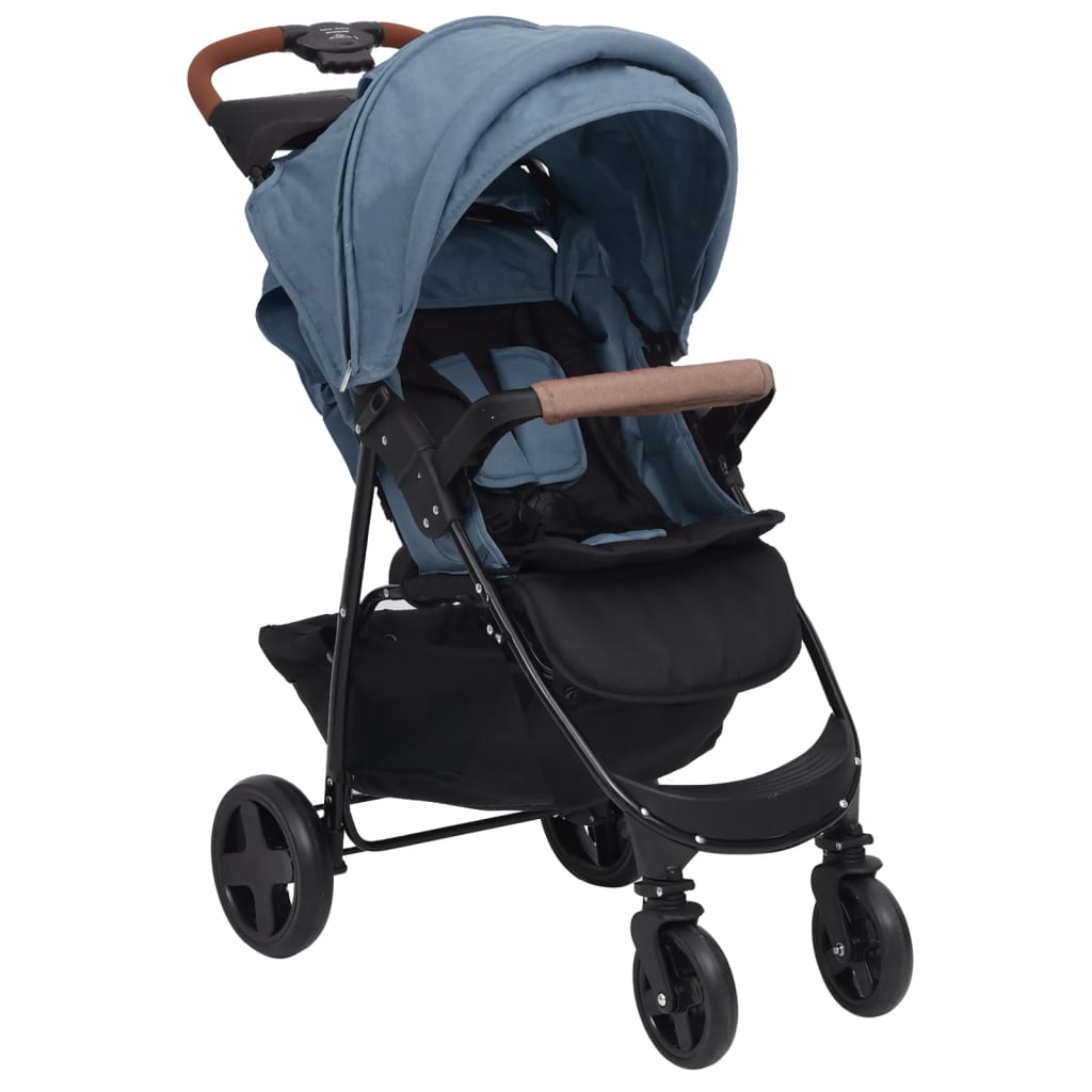 Kinderwagen 3-in-1 staal