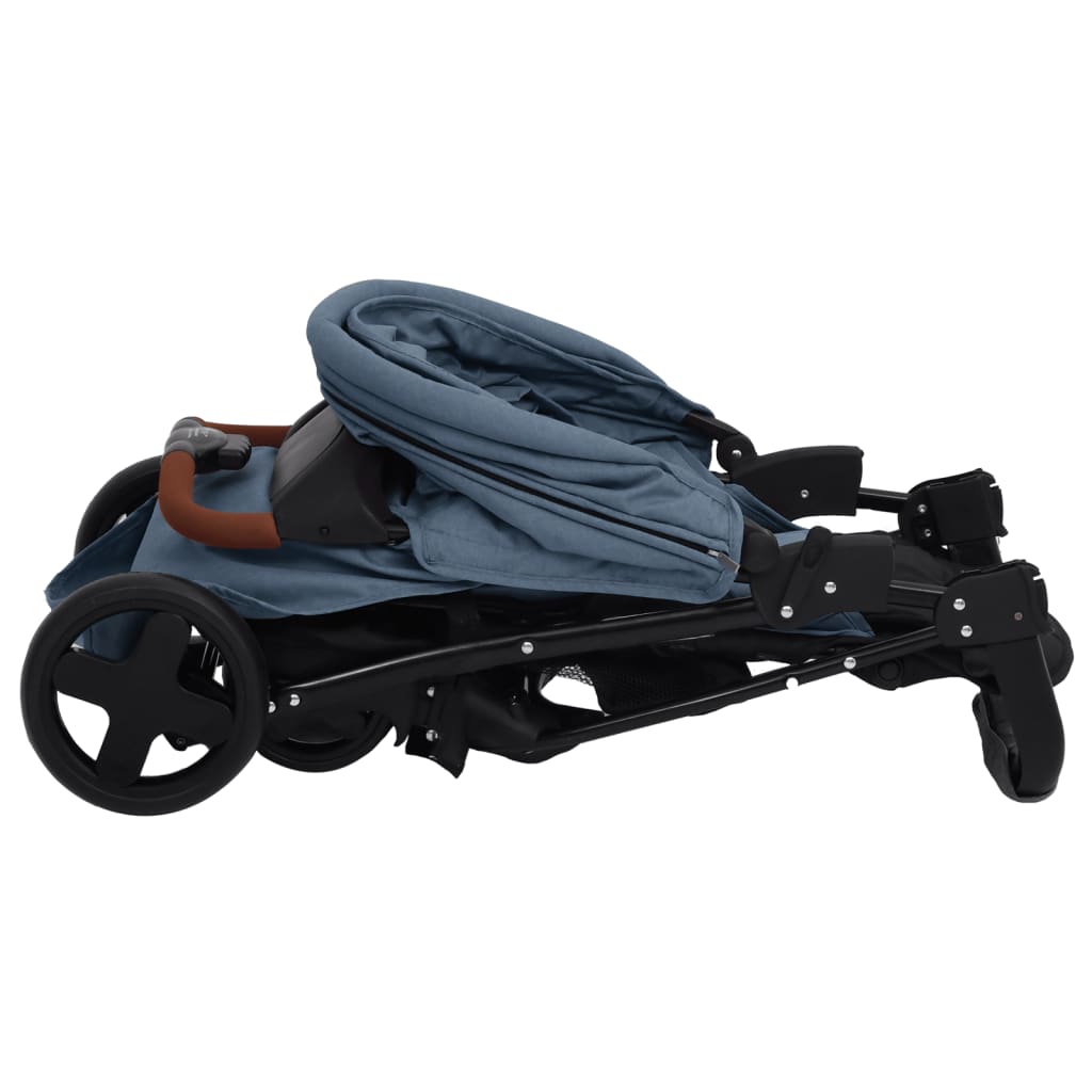 Kinderwagen 3-in-1 staal