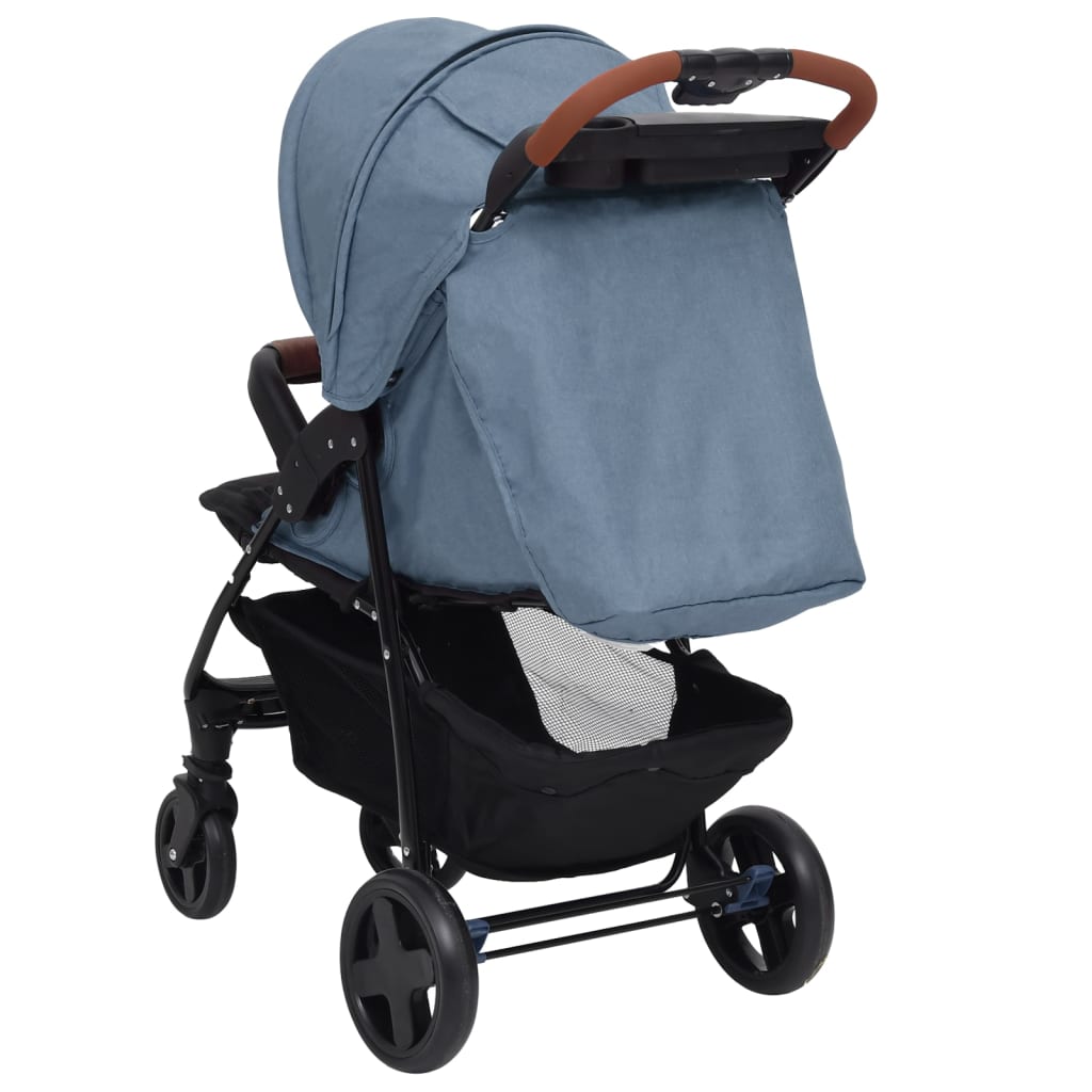 Kinderwagen 3-in-1 staal