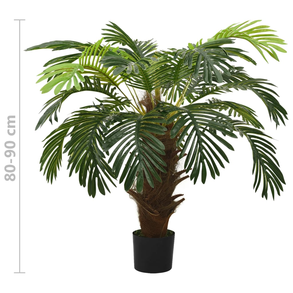 Kunstboom met pot phoenixpalm 215 cm groen