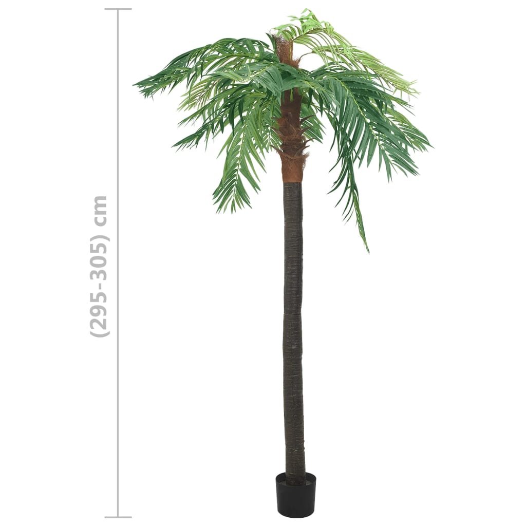 Kunstboom met pot phoenixpalm 215 cm groen