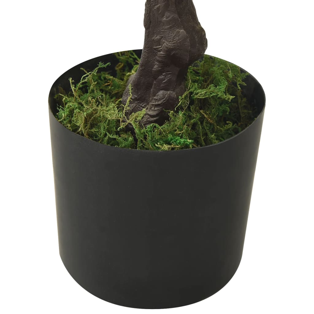 Kunstplant met pot cipres bonsai 60 cm