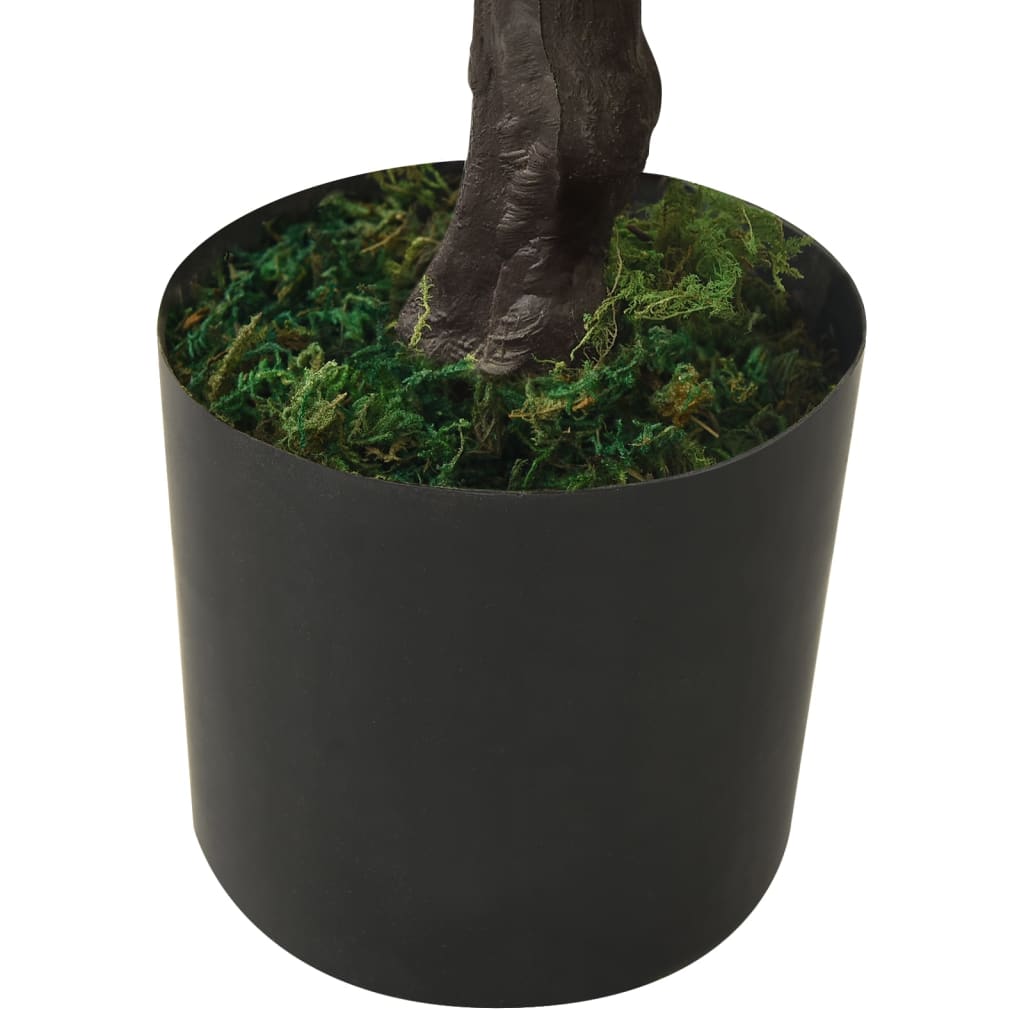 Kunstplant met pot cipres bonsai 60 cm groen