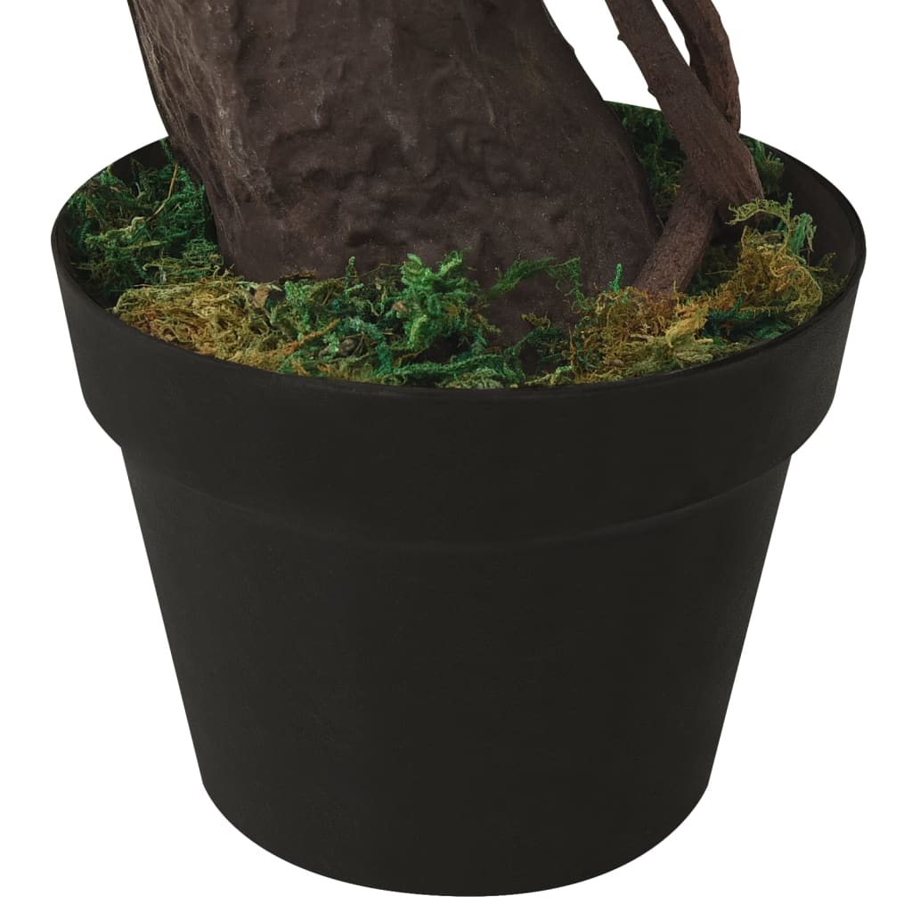 Kunstplant met pot cipres bonsai 60 cm groen