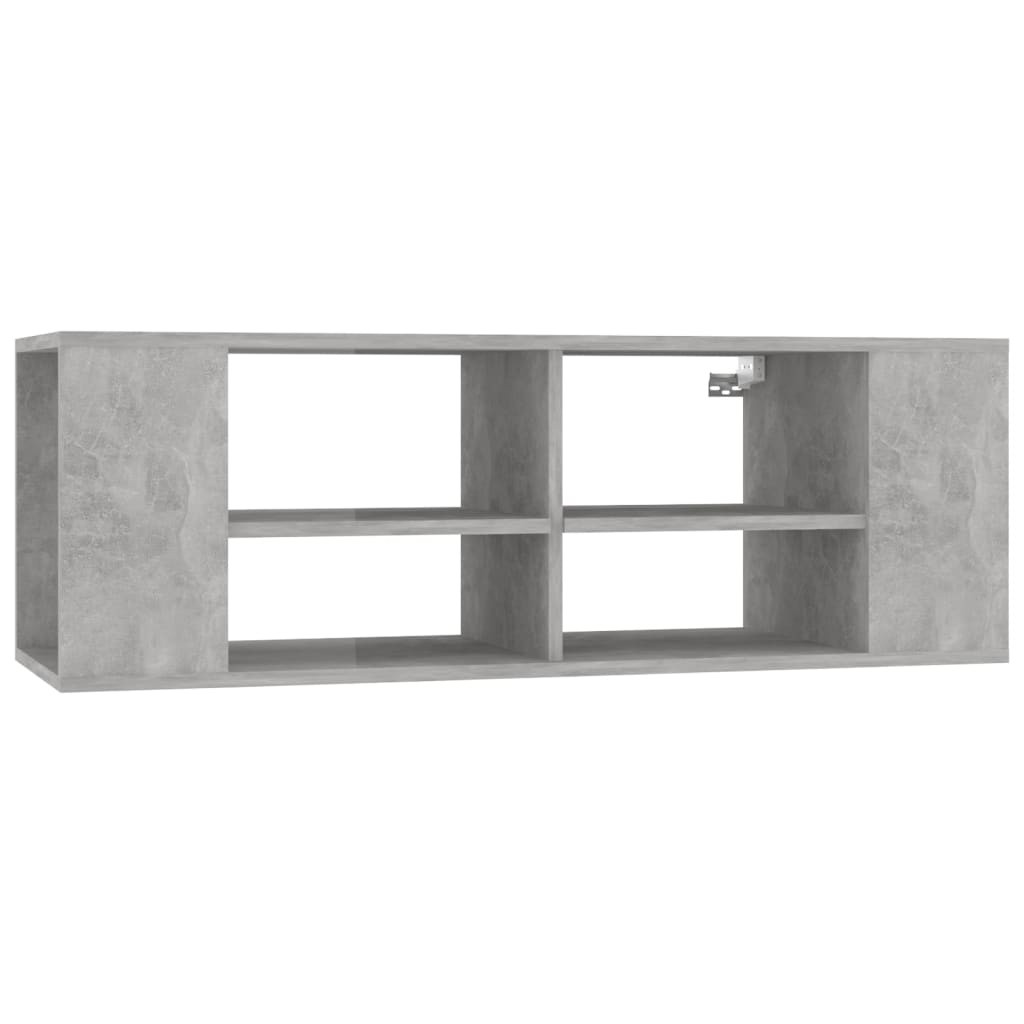 Tv-wandmeubel 102x35x35 cm bewerkt hout