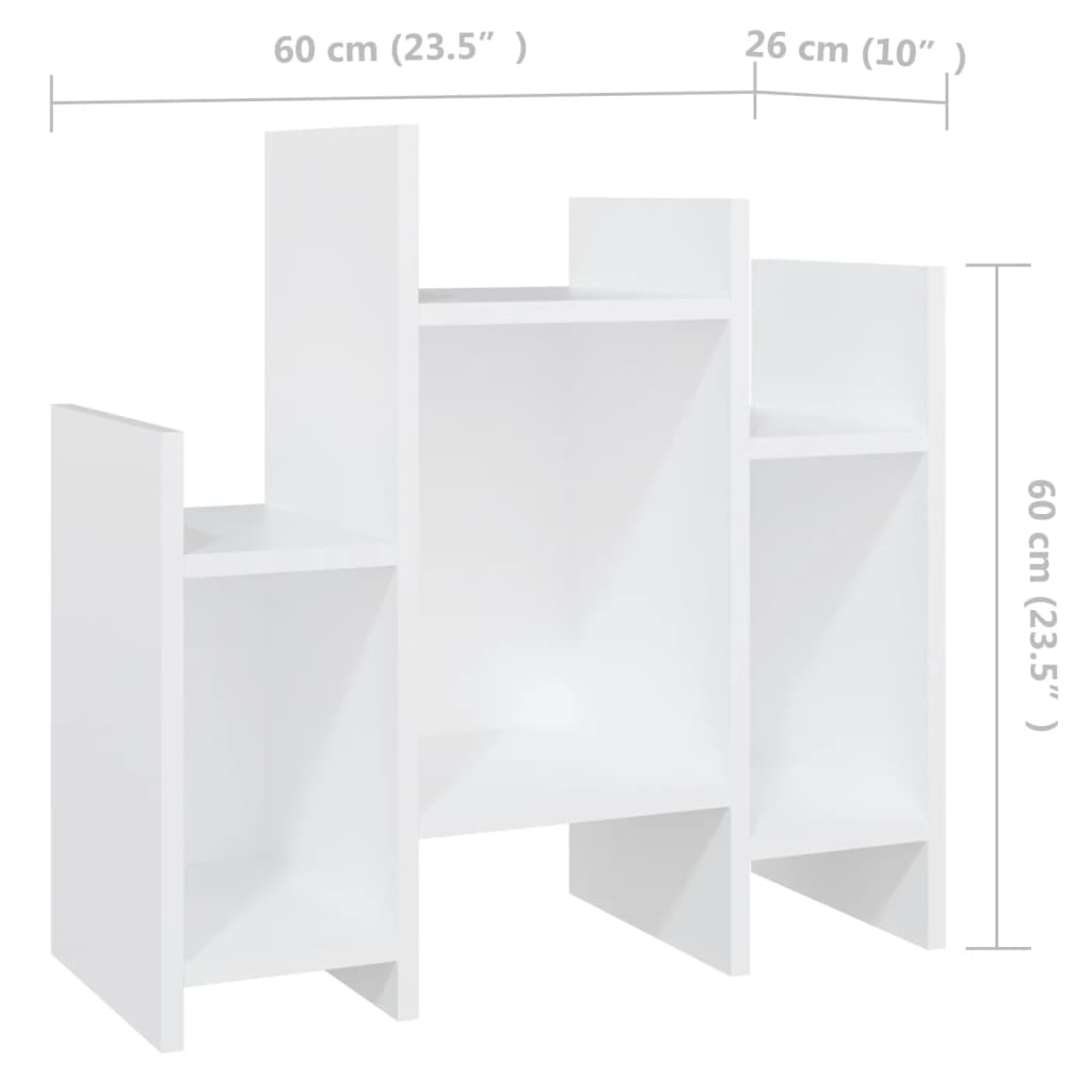 Bijzetkast 60x26x60 cm bewerkt hout