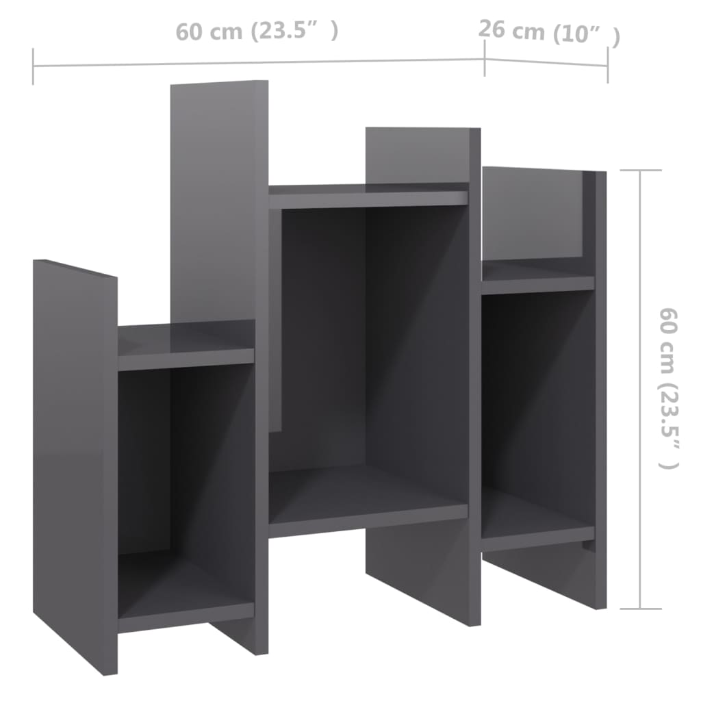 Bijzetkast 60x26x60 cm bewerkt hout