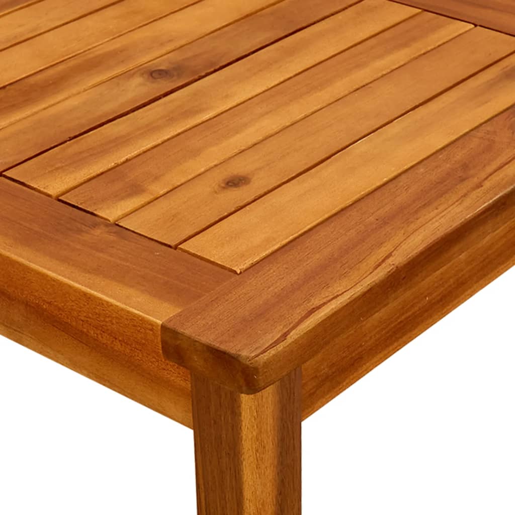 Tuintafel 110x110x45 cm massief acaciahout