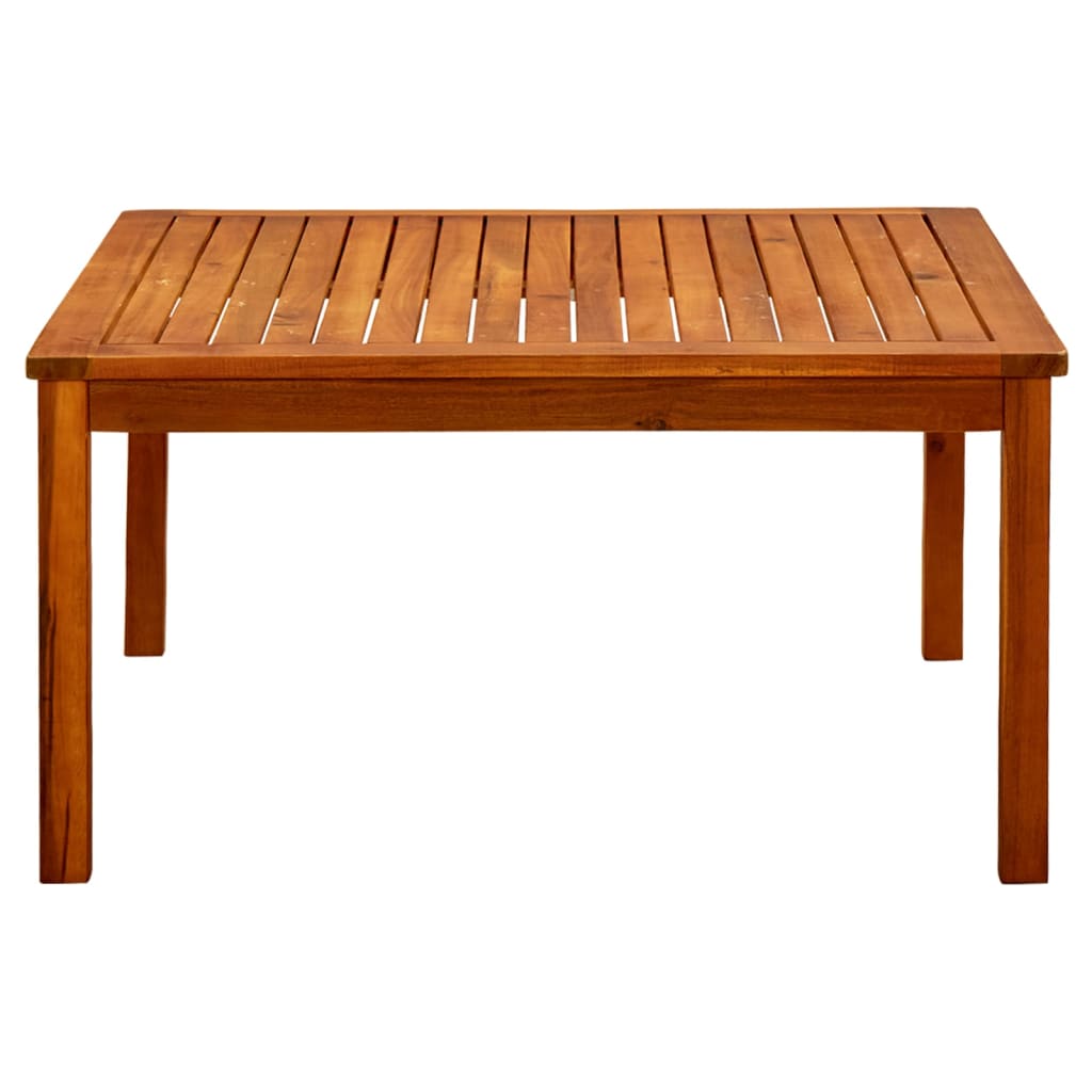 Tuintafel 110x110x45 cm massief acaciahout