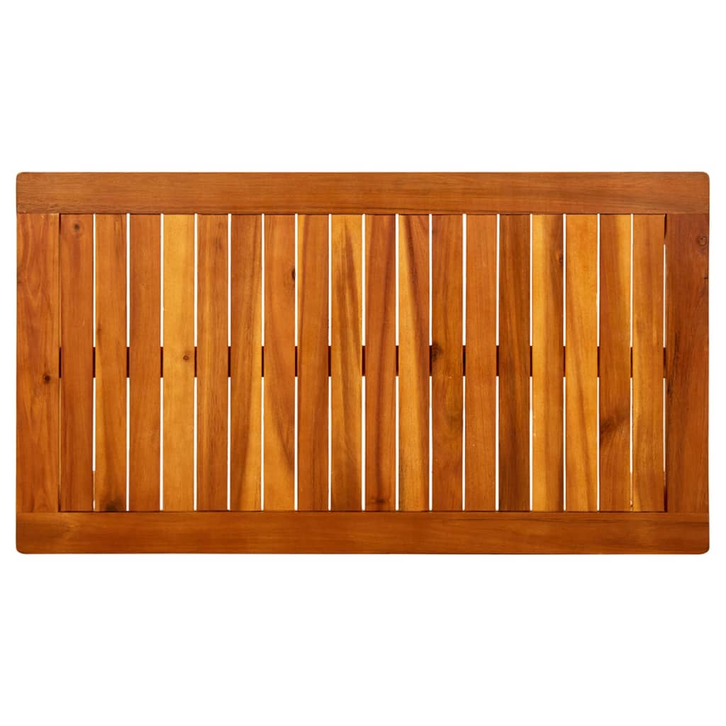 Tuintafel 110x110x45 cm massief acaciahout