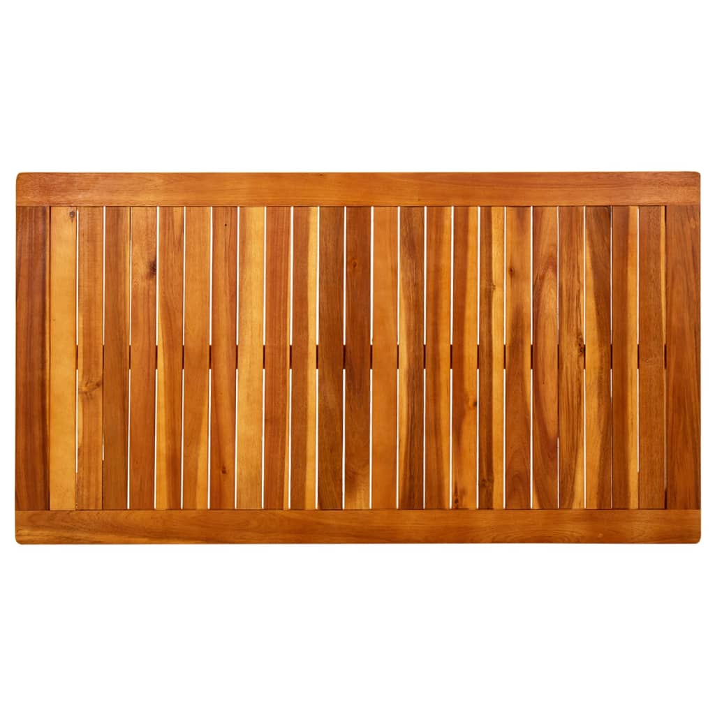 Tuintafel 110x110x45 cm massief acaciahout