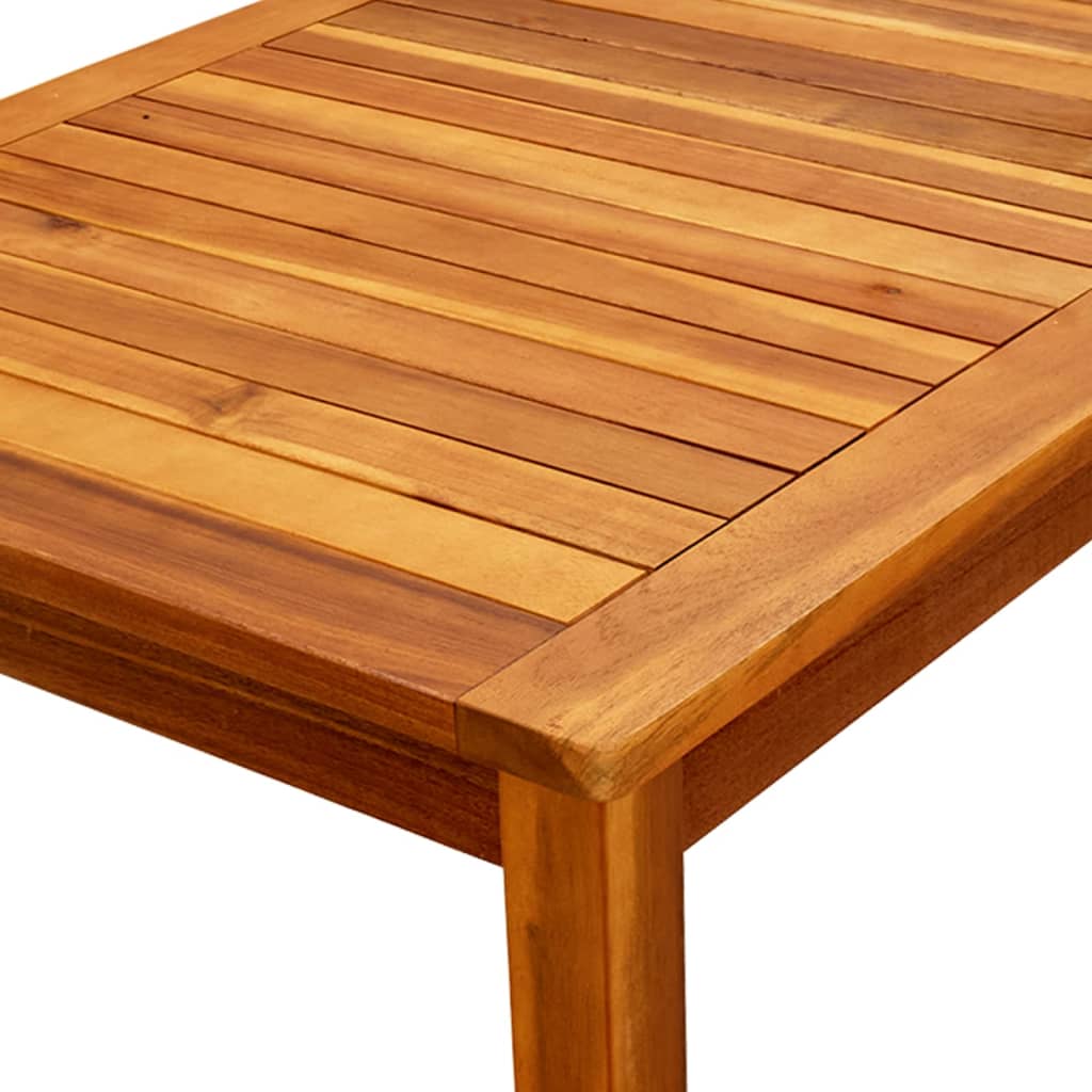 Tuintafel 110x110x45 cm massief acaciahout