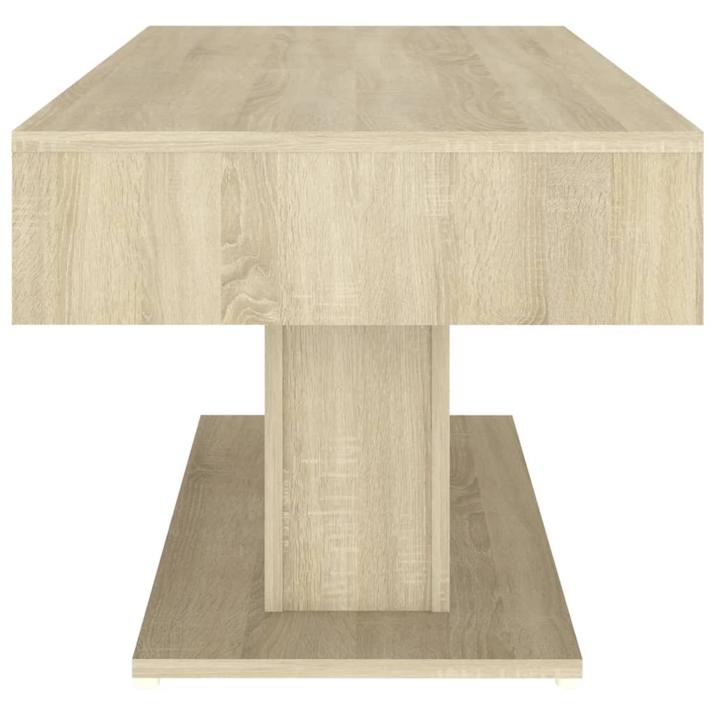 Salontafel 96x50x45 cm bewerkt hout