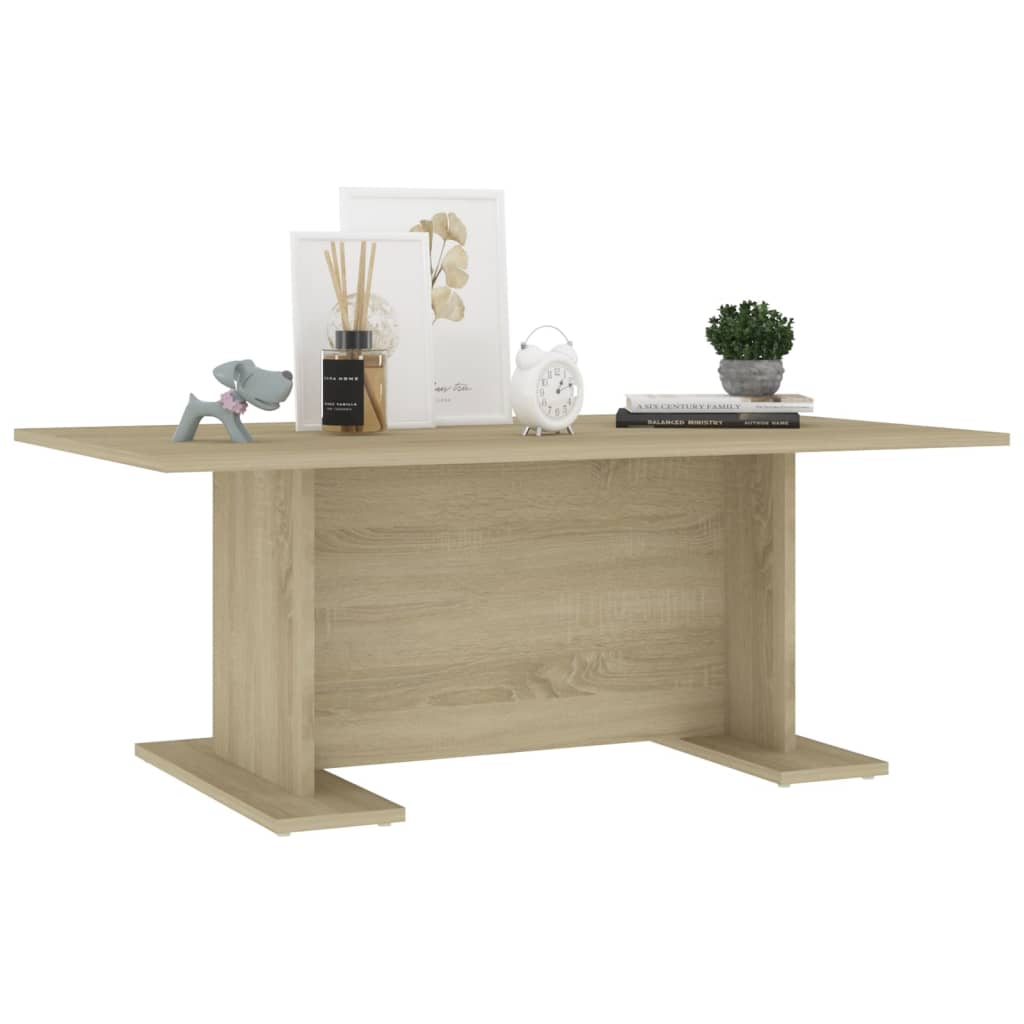 Salontafel 103,5x60x40 cm bewerkt hout