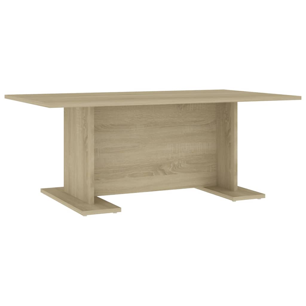 Salontafel 103,5x60x40 cm bewerkt hout