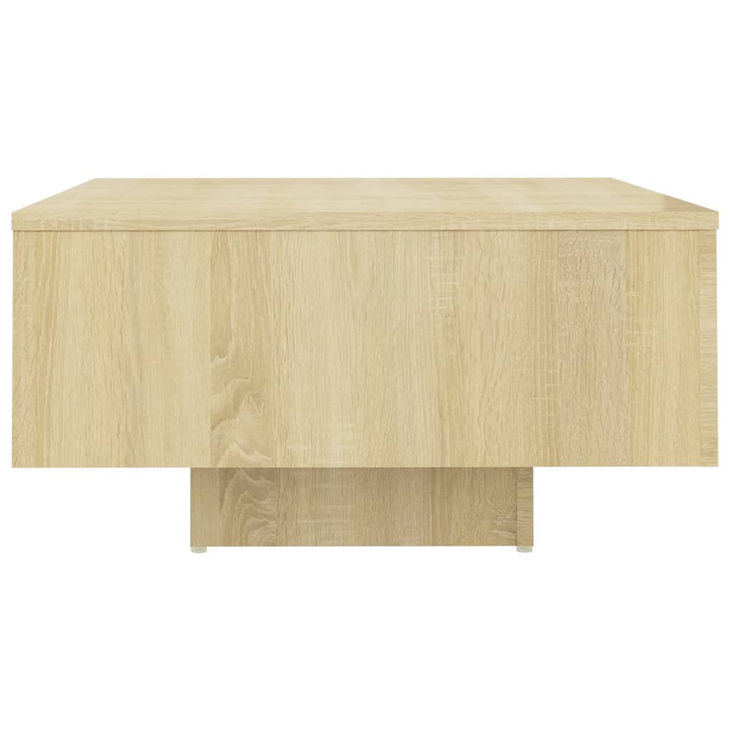 Salontafel 60x60x31,5 cm bewerkt hout