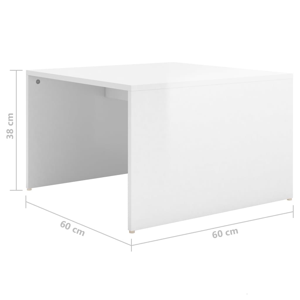 3-delige Salontafelset 60x60x38 cm