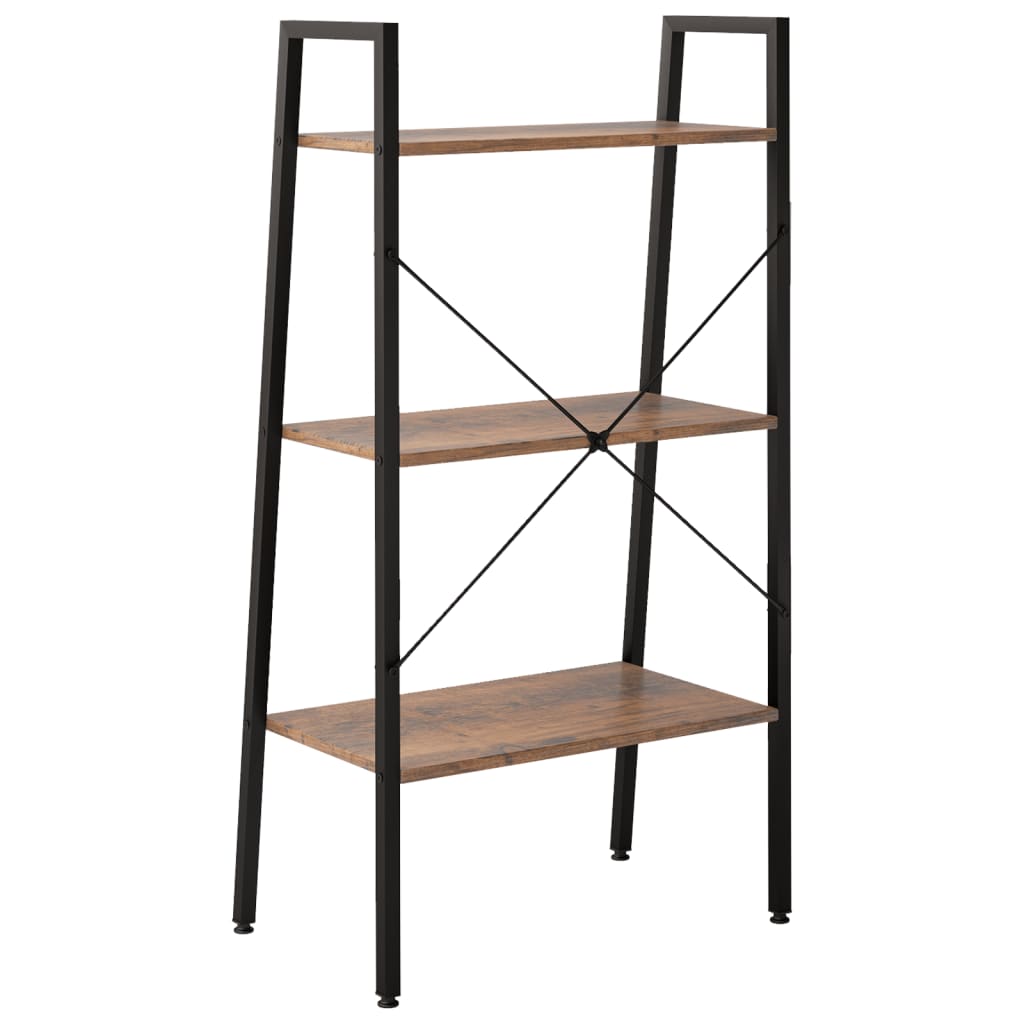 Ladderrek met 4 schappen 56x35x140 cm en