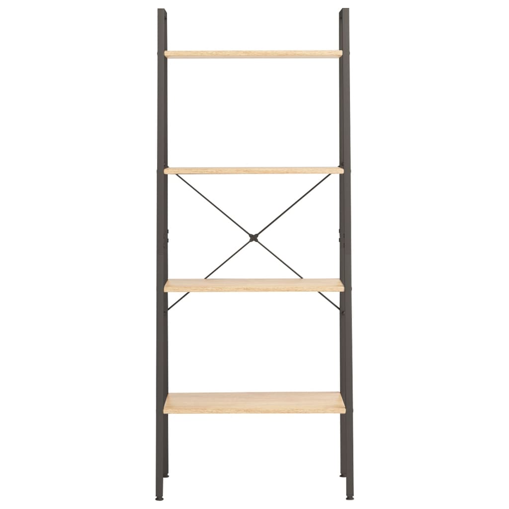 Ladderrek met 4 schappen 56x35x140 cm en