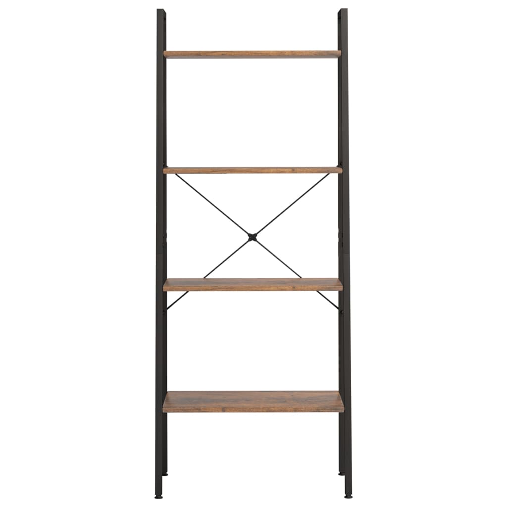 Ladderrek met 4 schappen 56x35x140 cm en