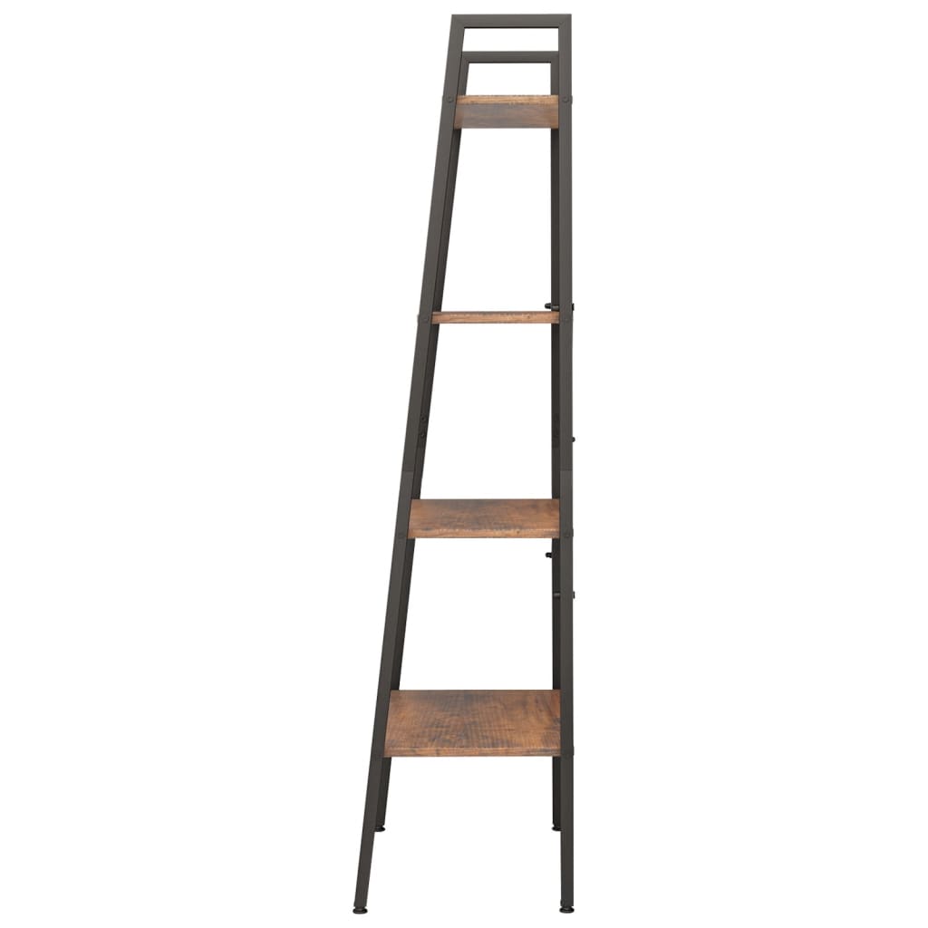 Ladderrek met 4 schappen 56x35x140 cm en