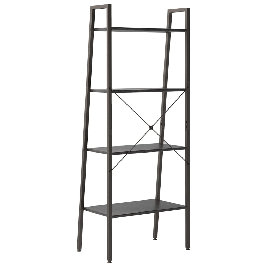 Ladderrek met 4 schappen 56x35x140 cm en