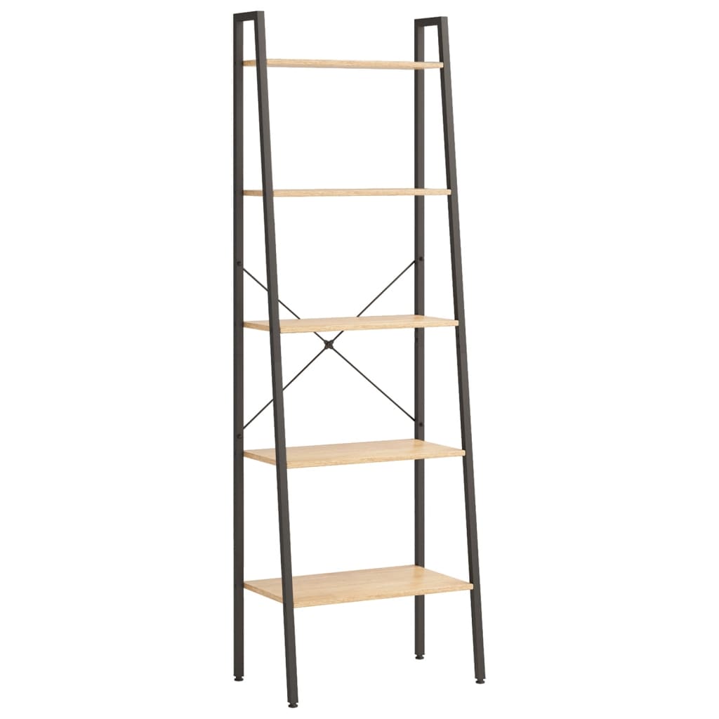 Ladderrek met 4 schappen 56x35x140 cm en