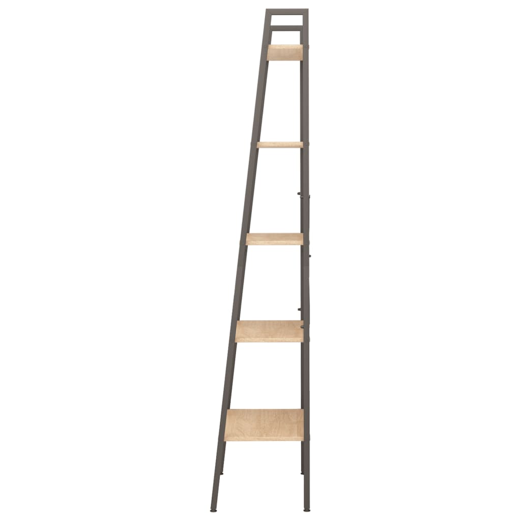 Ladderrek met 4 schappen 56x35x140 cm en