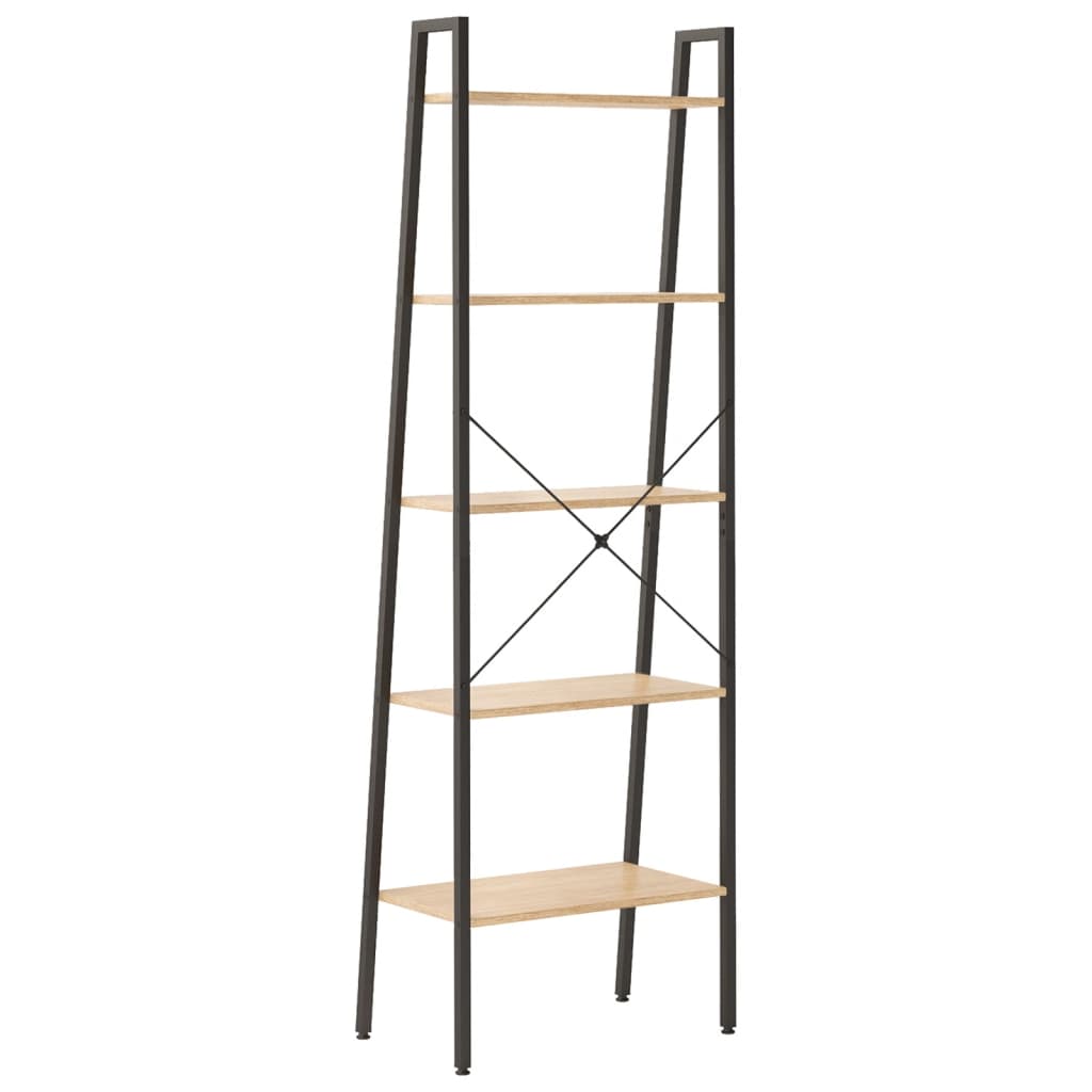 Ladderrek met 4 schappen 56x35x140 cm en