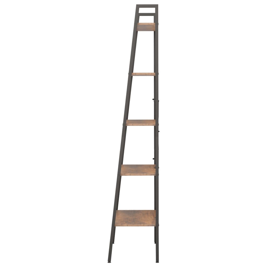 Ladderrek met 4 schappen 56x35x140 cm en