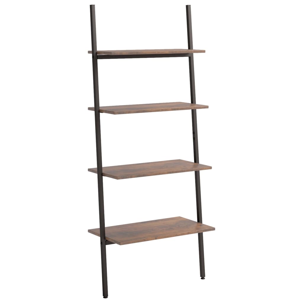 Ladderrek met 4 schappen 64x34x150,5 cm