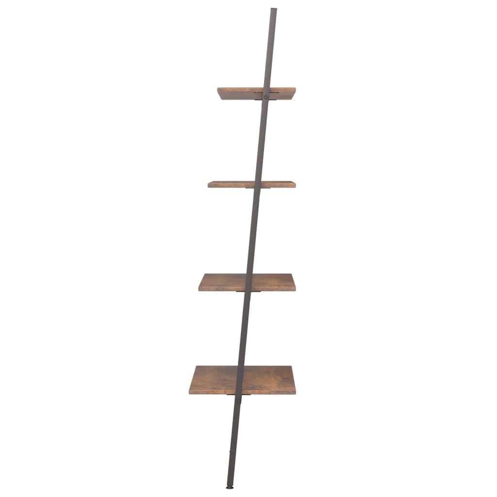 Ladderrek met 4 schappen 64x34x150,5 cm en