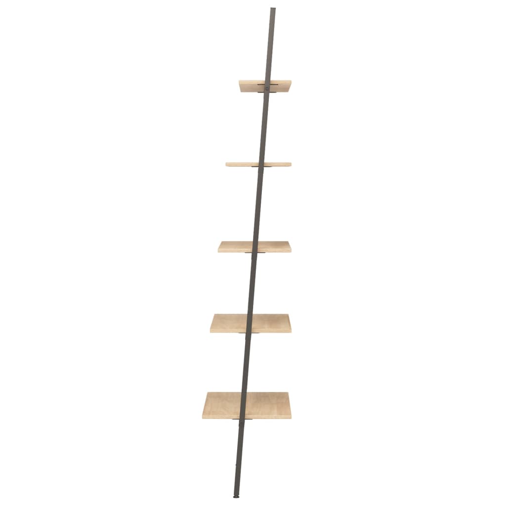 Ladderrek met 4 schappen 64x34x150,5 cm en