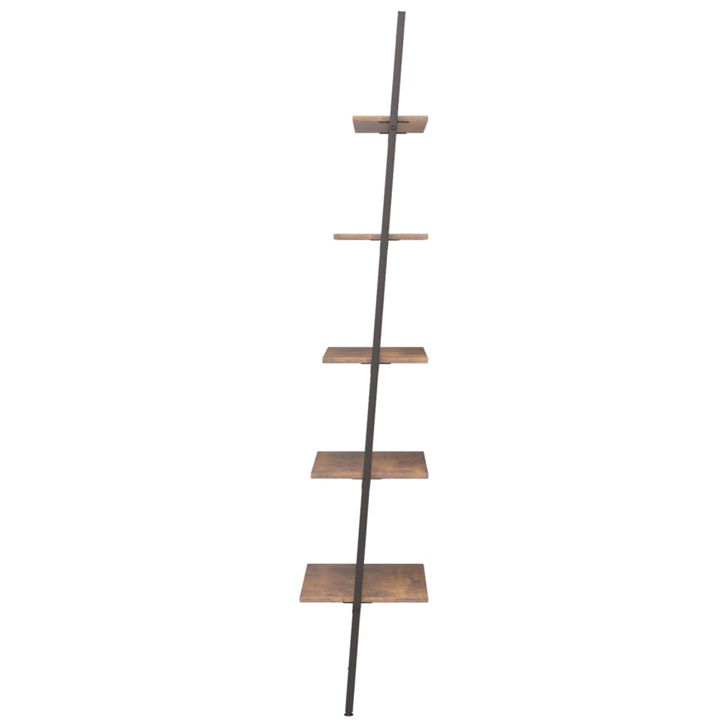 Ladderrek met 4 schappen 64x34x150,5 cm