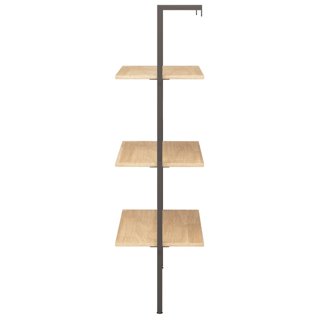 Ladderrek met 4 schappen 64x35x152,5 cm