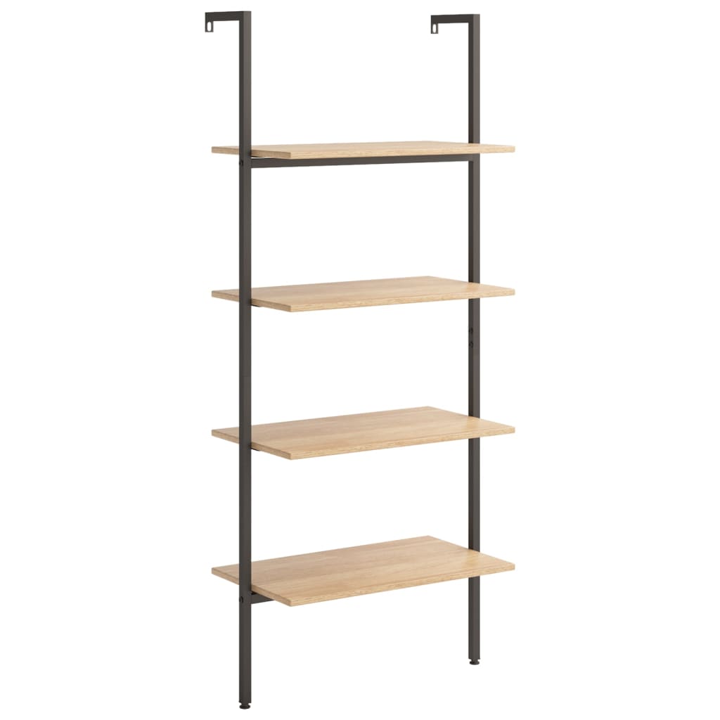 Ladderrek met 4 schappen 64x35x152,5 cm